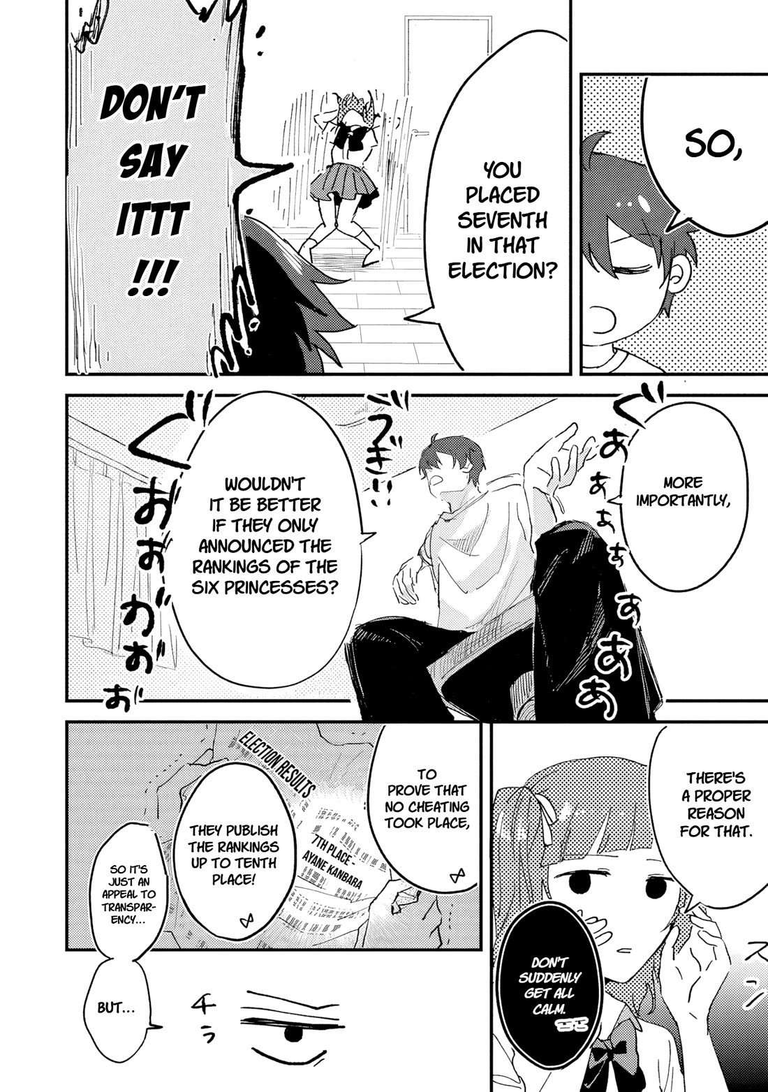 When I Tried to Conquer the School Princesses, It Turned Into Romantic Mayhem chapter 1 page 8