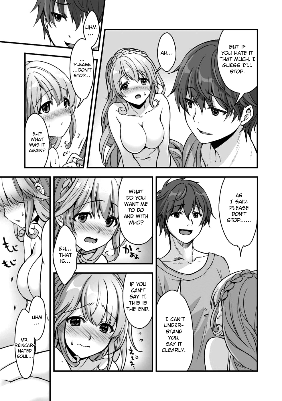 When I Was Playing Eroge With VR, I Was Reincarnated In A Different World, I Will Enslave All The Beautiful Demon Girls ~Crossout Saber~ chapter 1 page 16