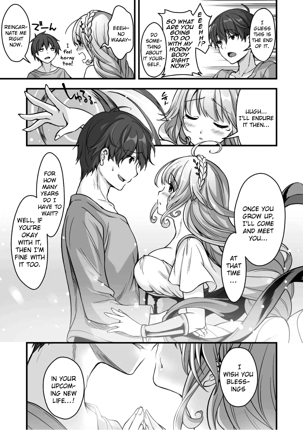 When I Was Playing Eroge With VR, I Was Reincarnated In A Different World, I Will Enslave All The Beautiful Demon Girls ~Crossout Saber~ chapter 1 page 20