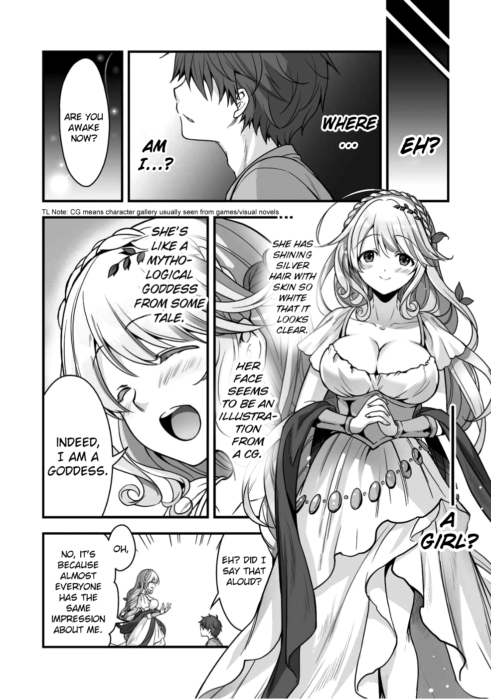 When I Was Playing Eroge With VR, I Was Reincarnated In A Different World, I Will Enslave All The Beautiful Demon Girls ~Crossout Saber~ chapter 1 page 4