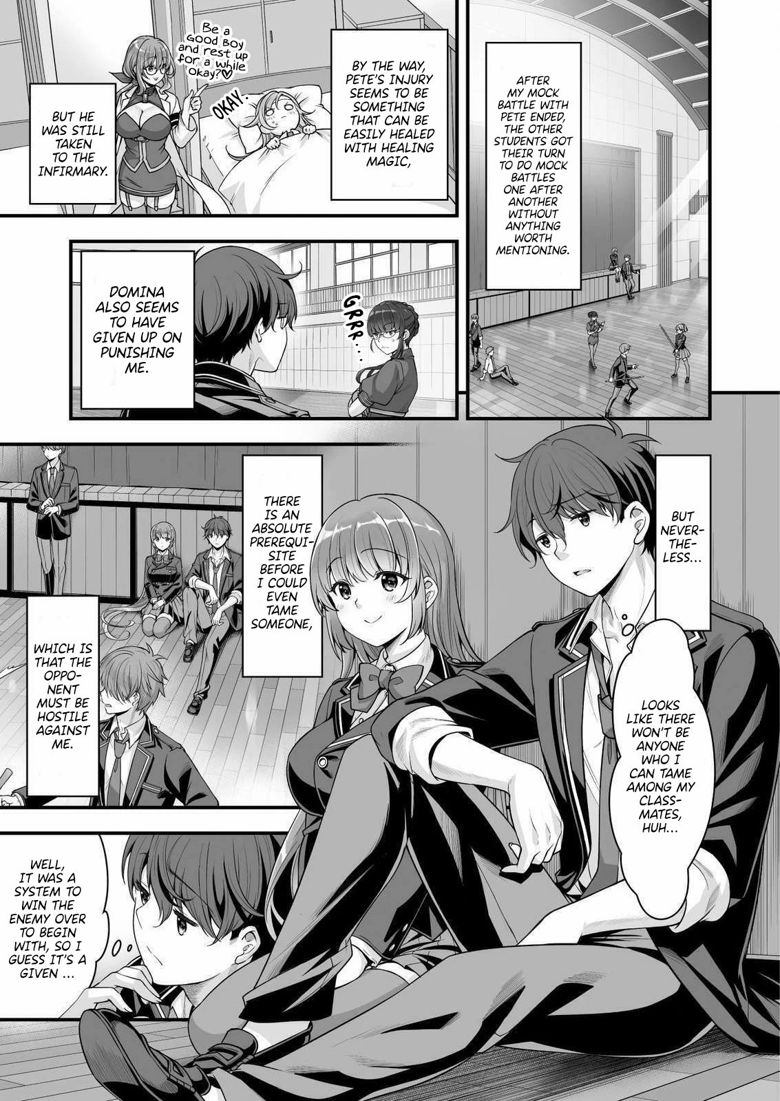 When I Was Playing Eroge With VR, I Was Reincarnated In A Different World, I Will Enslave All The Beautiful Demon Girls ~Crossout Saber~ chapter 10 page 11