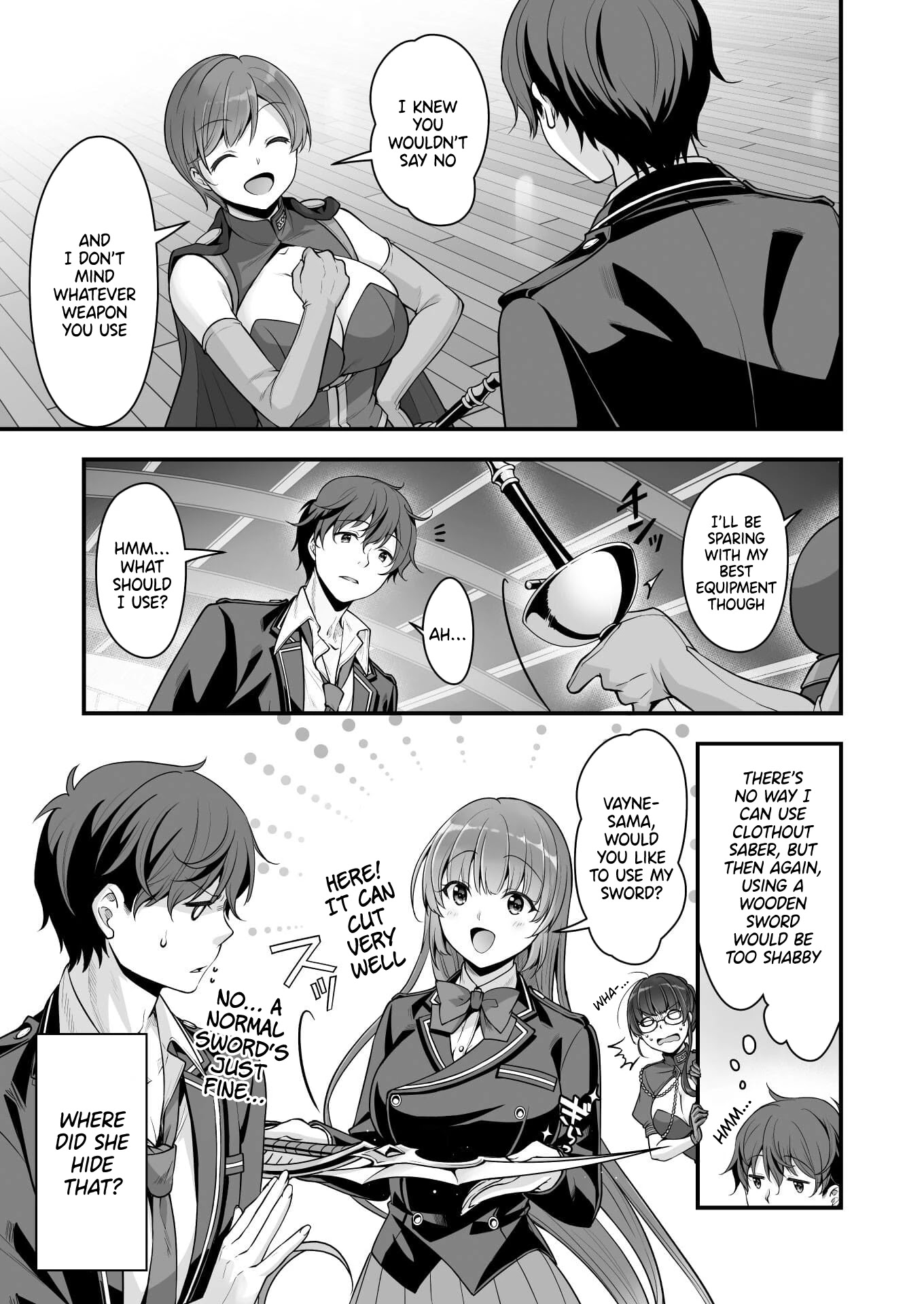 When I Was Playing Eroge With VR, I Was Reincarnated In A Different World, I Will Enslave All The Beautiful Demon Girls ~Crossout Saber~ chapter 11 page 4