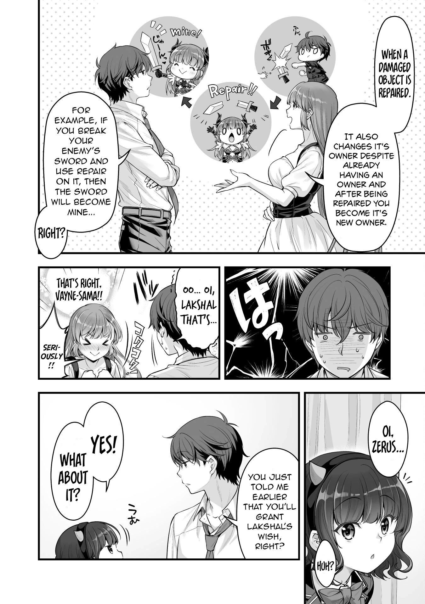 When I Was Playing Eroge With VR, I Was Reincarnated In A Different World, I Will Enslave All The Beautiful Demon Girls ~Crossout Saber~ chapter 14 page 15