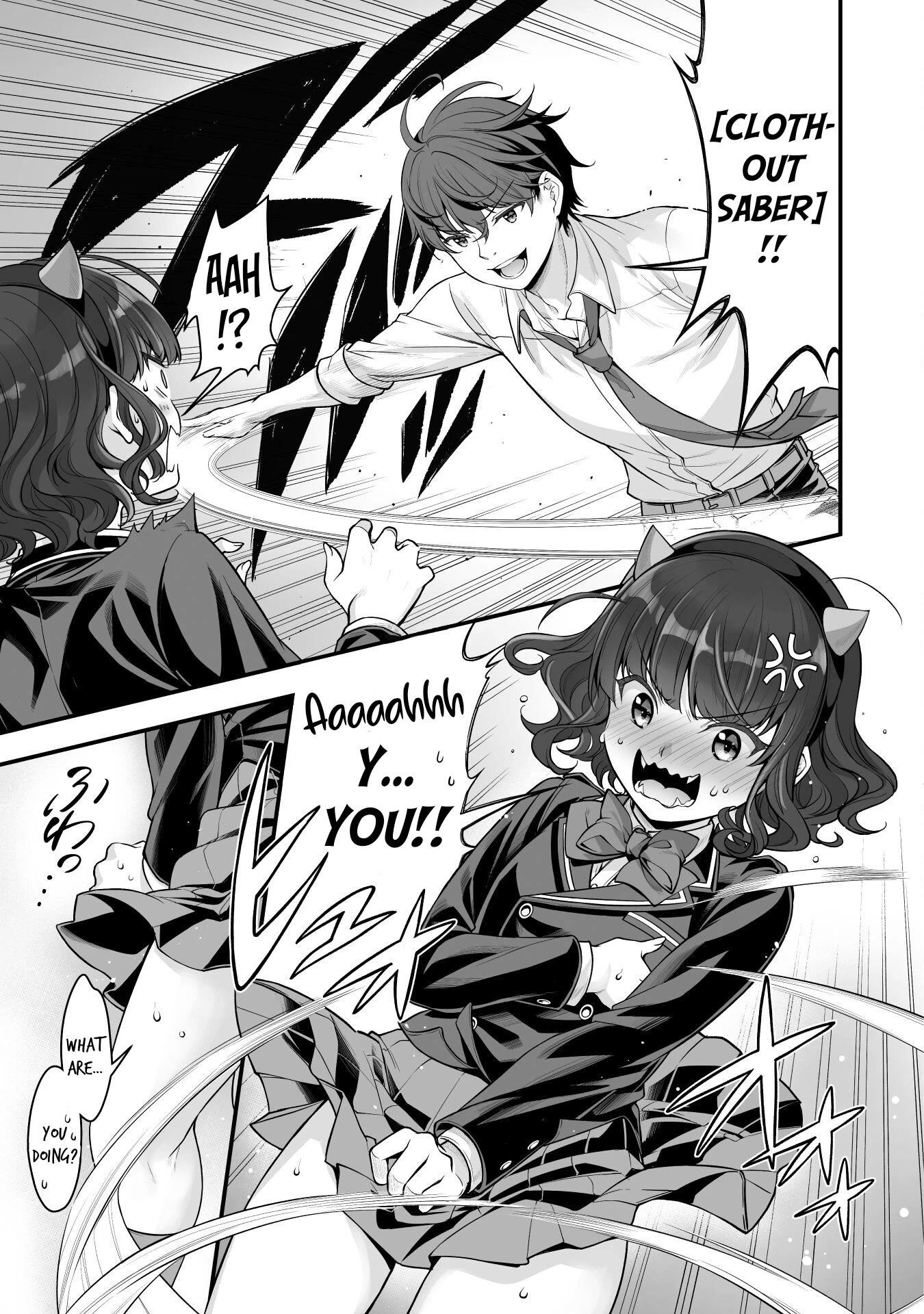 When I Was Playing Eroge With VR, I Was Reincarnated In A Different World, I Will Enslave All The Beautiful Demon Girls ~Crossout Saber~ chapter 14 page 16