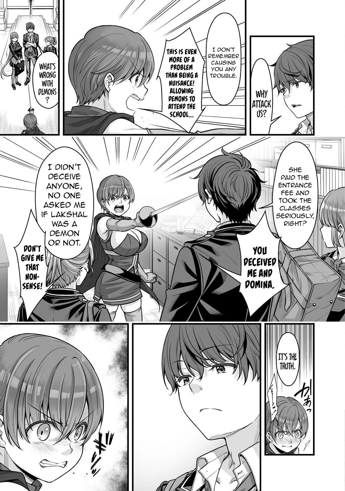 When I Was Playing Eroge With VR, I Was Reincarnated In A Different World, I Will Enslave All The Beautiful Demon Girls ~Crossout Saber~ chapter 17 page 4