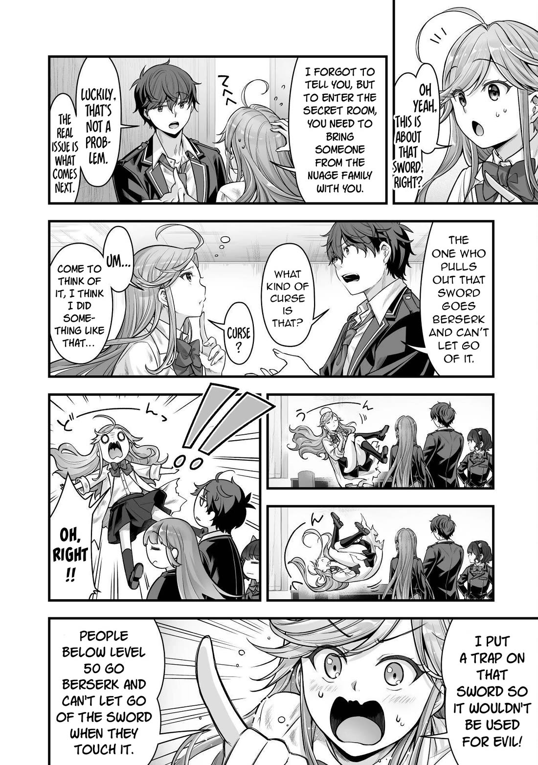 When I Was Playing Eroge With VR, I Was Reincarnated In A Different World, I Will Enslave All The Beautiful Demon Girls ~Crossout Saber~ chapter 18 page 9