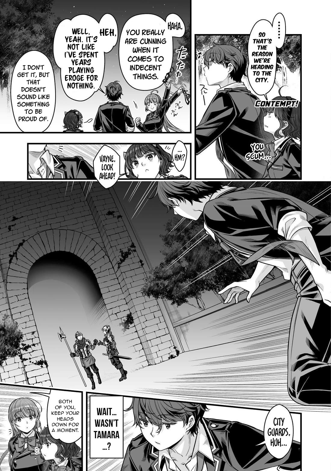 When I Was Playing Eroge With VR, I Was Reincarnated In A Different World, I Will Enslave All The Beautiful Demon Girls ~Crossout Saber~ chapter 19 page 12