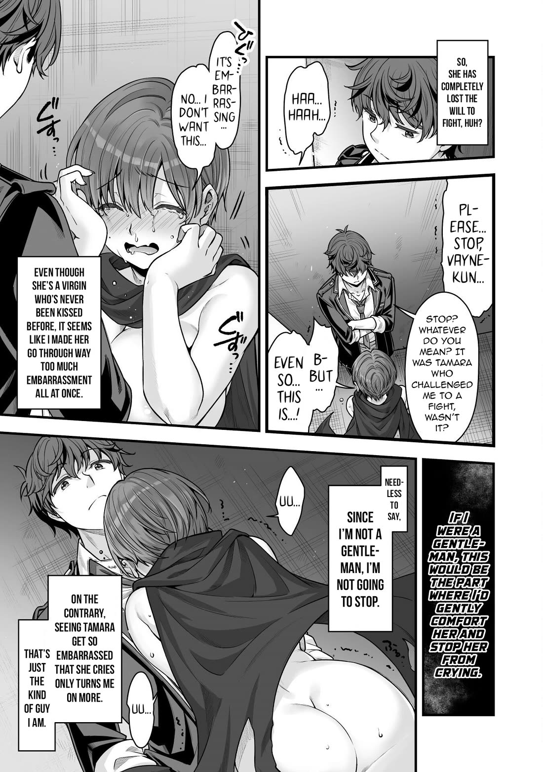 When I Was Playing Eroge With VR, I Was Reincarnated In A Different World, I Will Enslave All The Beautiful Demon Girls ~Crossout Saber~ chapter 19 page 34