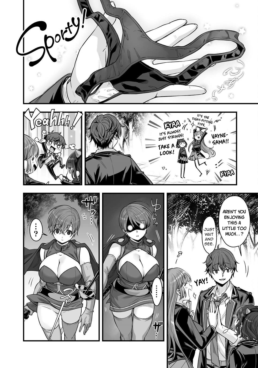 When I Was Playing Eroge With VR, I Was Reincarnated In A Different World, I Will Enslave All The Beautiful Demon Girls ~Crossout Saber~ chapter 19 page 7