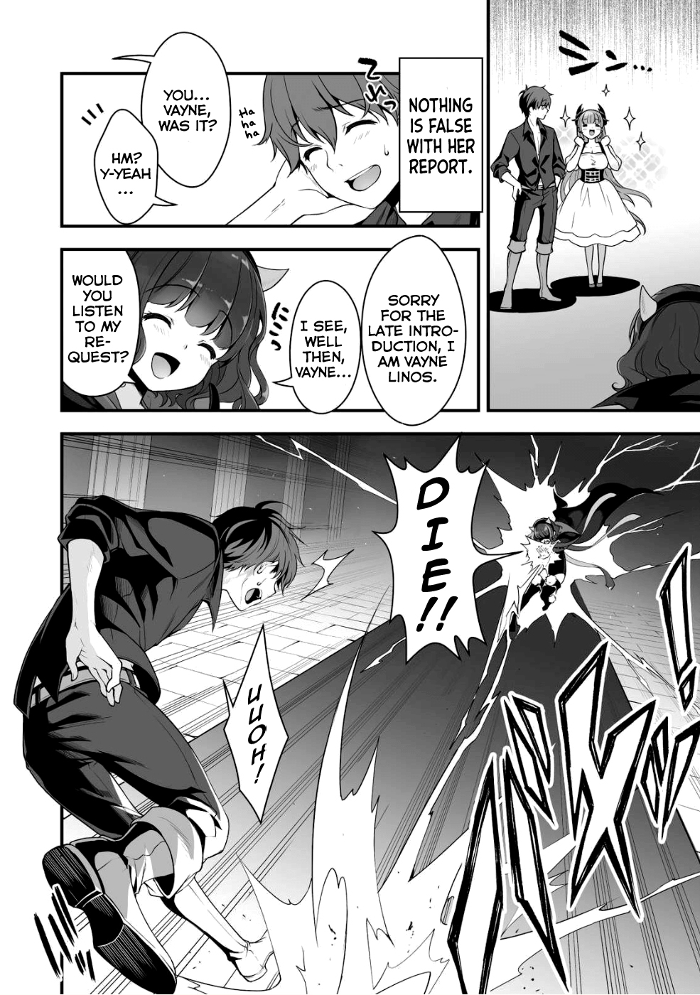 When I Was Playing Eroge With VR, I Was Reincarnated In A Different World, I Will Enslave All The Beautiful Demon Girls ~Crossout Saber~ chapter 3 page 19