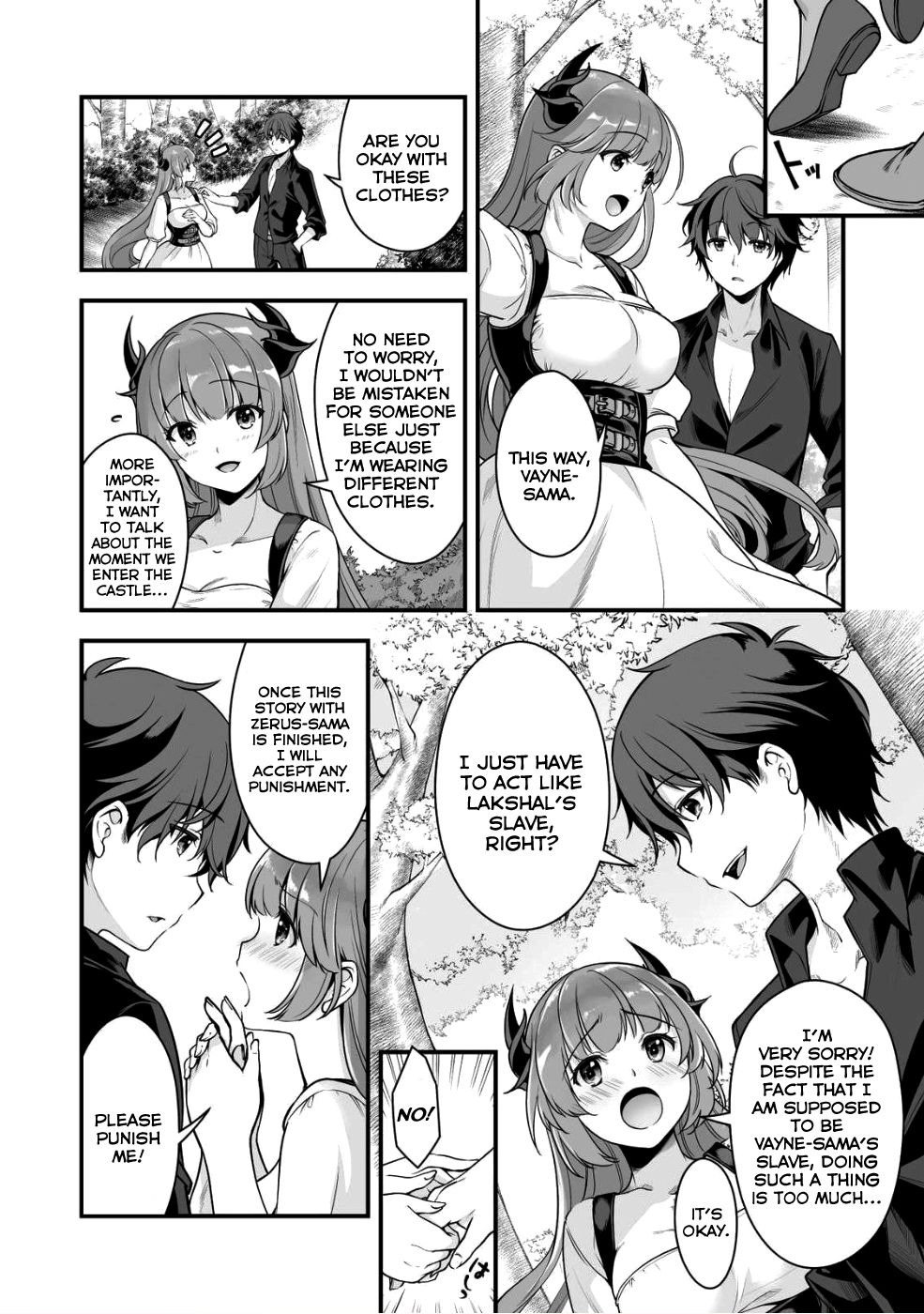 When I Was Playing Eroge With VR, I Was Reincarnated In A Different World, I Will Enslave All The Beautiful Demon Girls ~Crossout Saber~ chapter 3 page 2