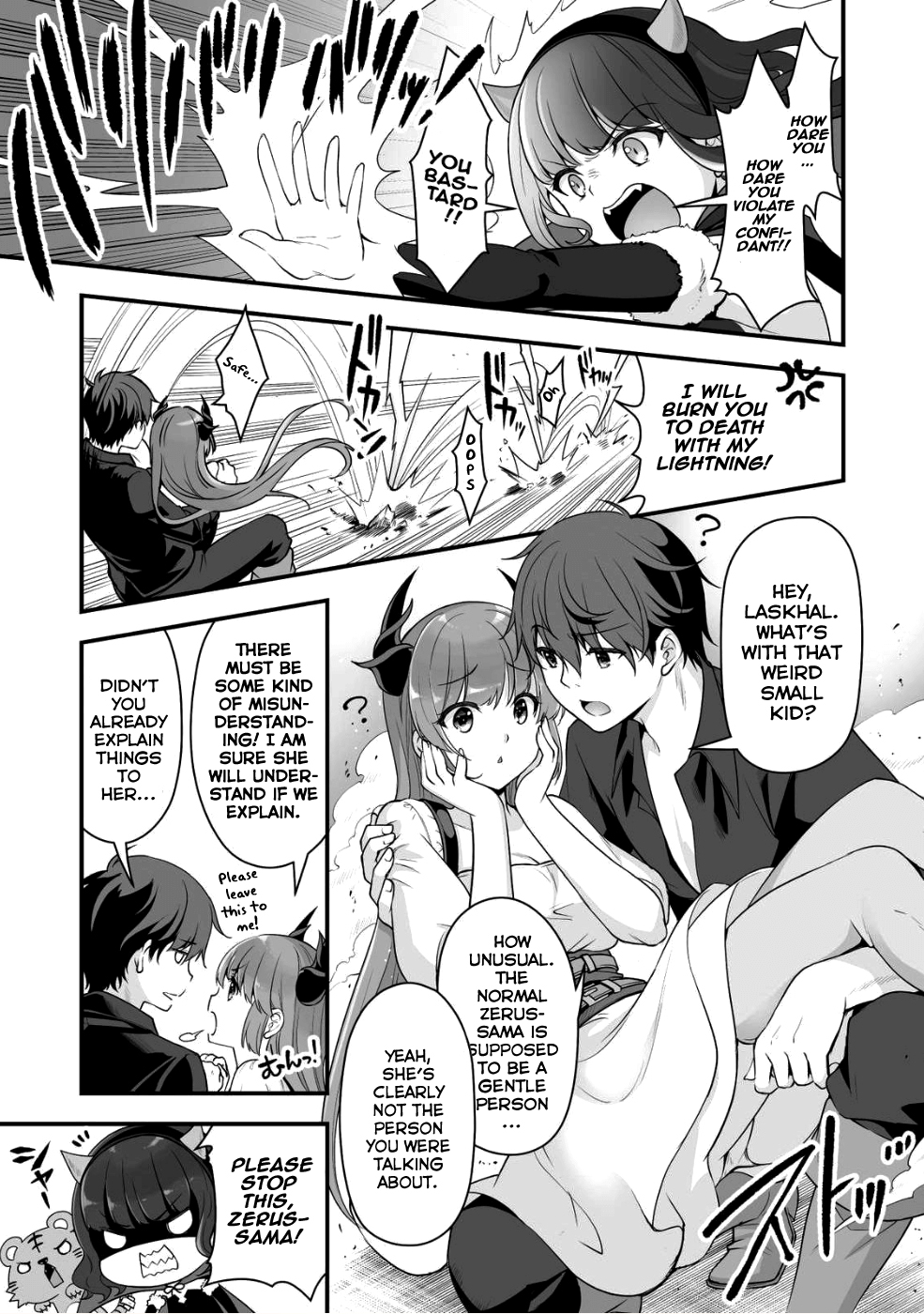 When I Was Playing Eroge With VR, I Was Reincarnated In A Different World, I Will Enslave All The Beautiful Demon Girls ~Crossout Saber~ chapter 3 page 20