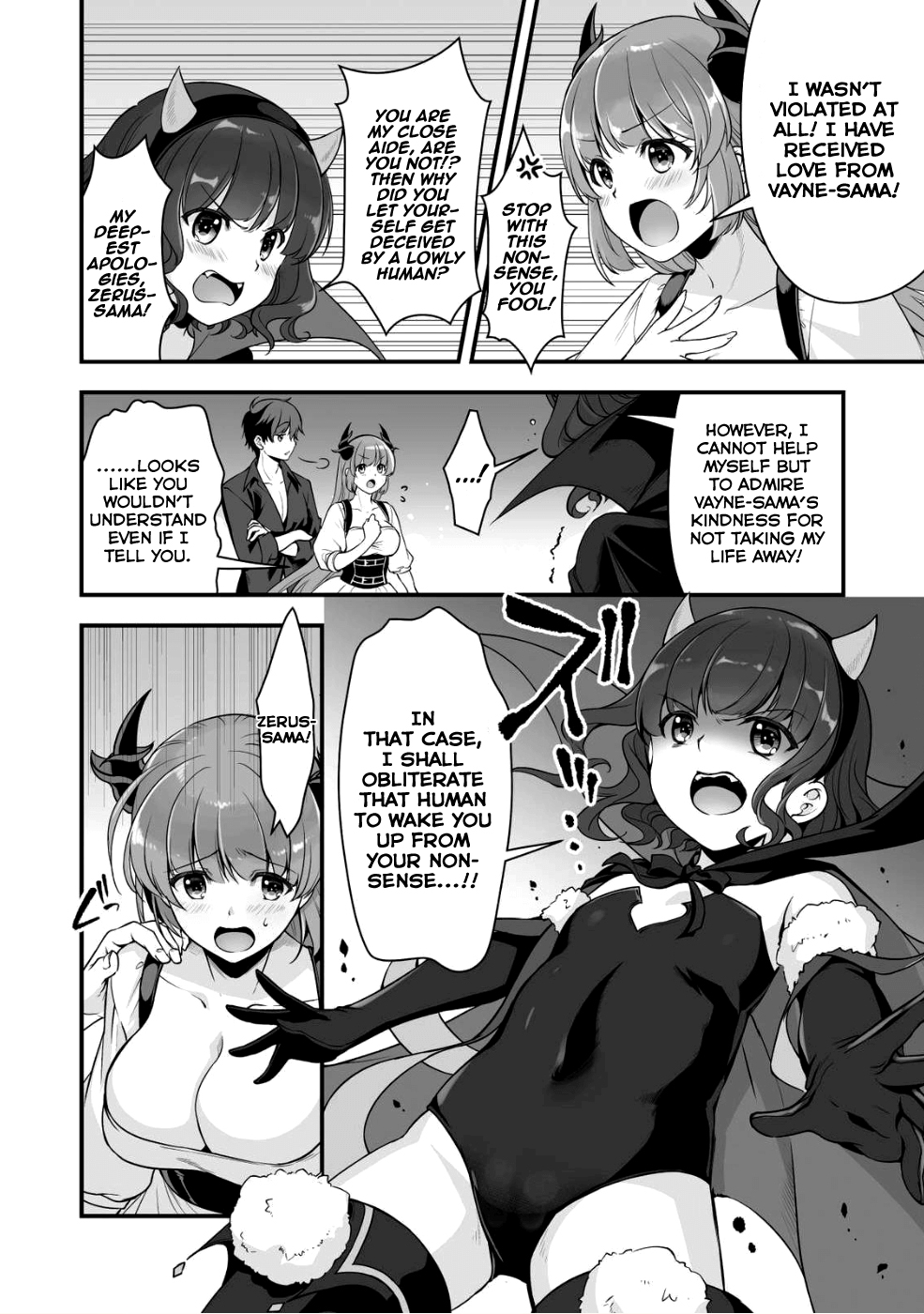 When I Was Playing Eroge With VR, I Was Reincarnated In A Different World, I Will Enslave All The Beautiful Demon Girls ~Crossout Saber~ chapter 3 page 21