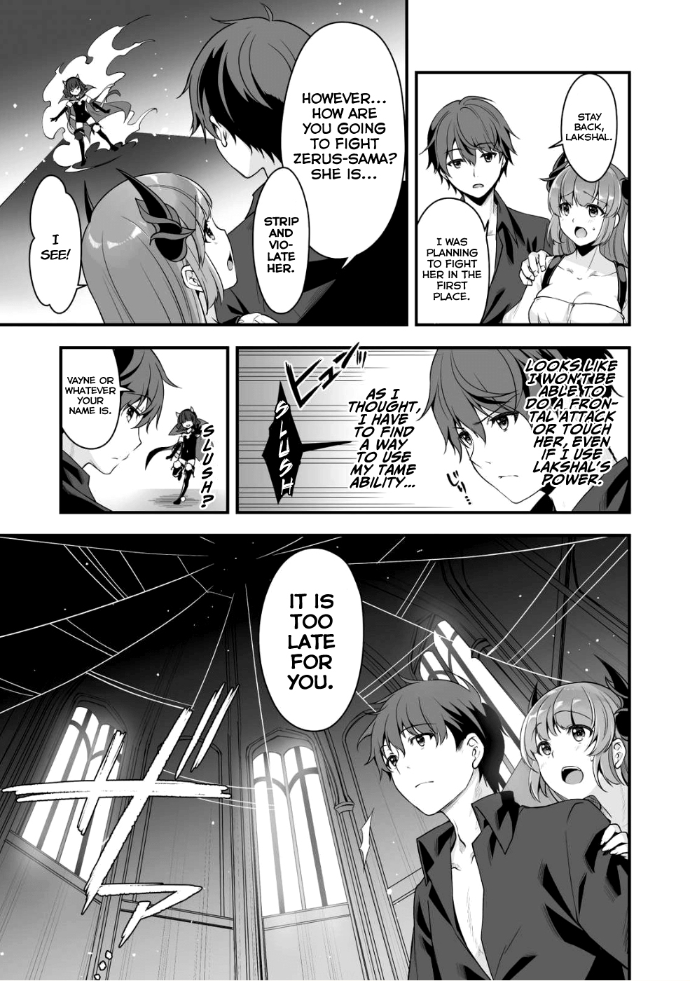 When I Was Playing Eroge With VR, I Was Reincarnated In A Different World, I Will Enslave All The Beautiful Demon Girls ~Crossout Saber~ chapter 3 page 22
