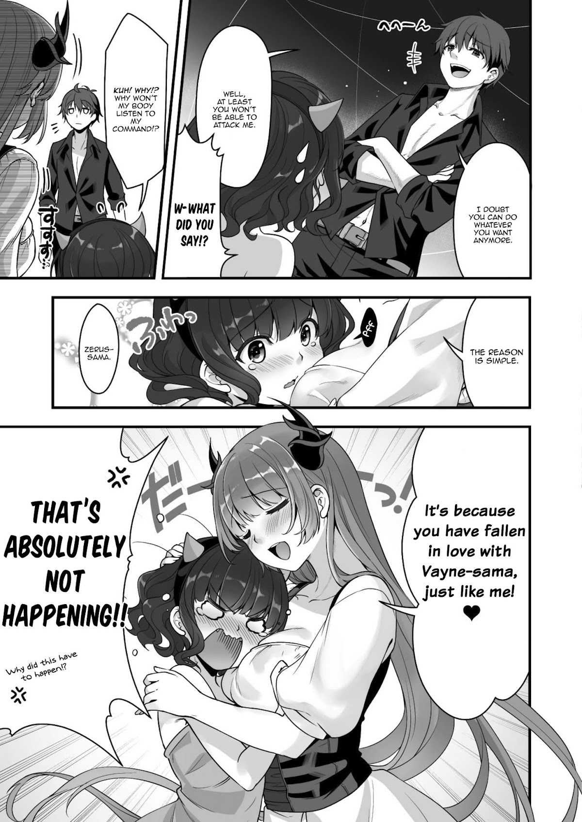 When I Was Playing Eroge With VR, I Was Reincarnated In A Different World, I Will Enslave All The Beautiful Demon Girls ~Crossout Saber~ chapter 4 page 16