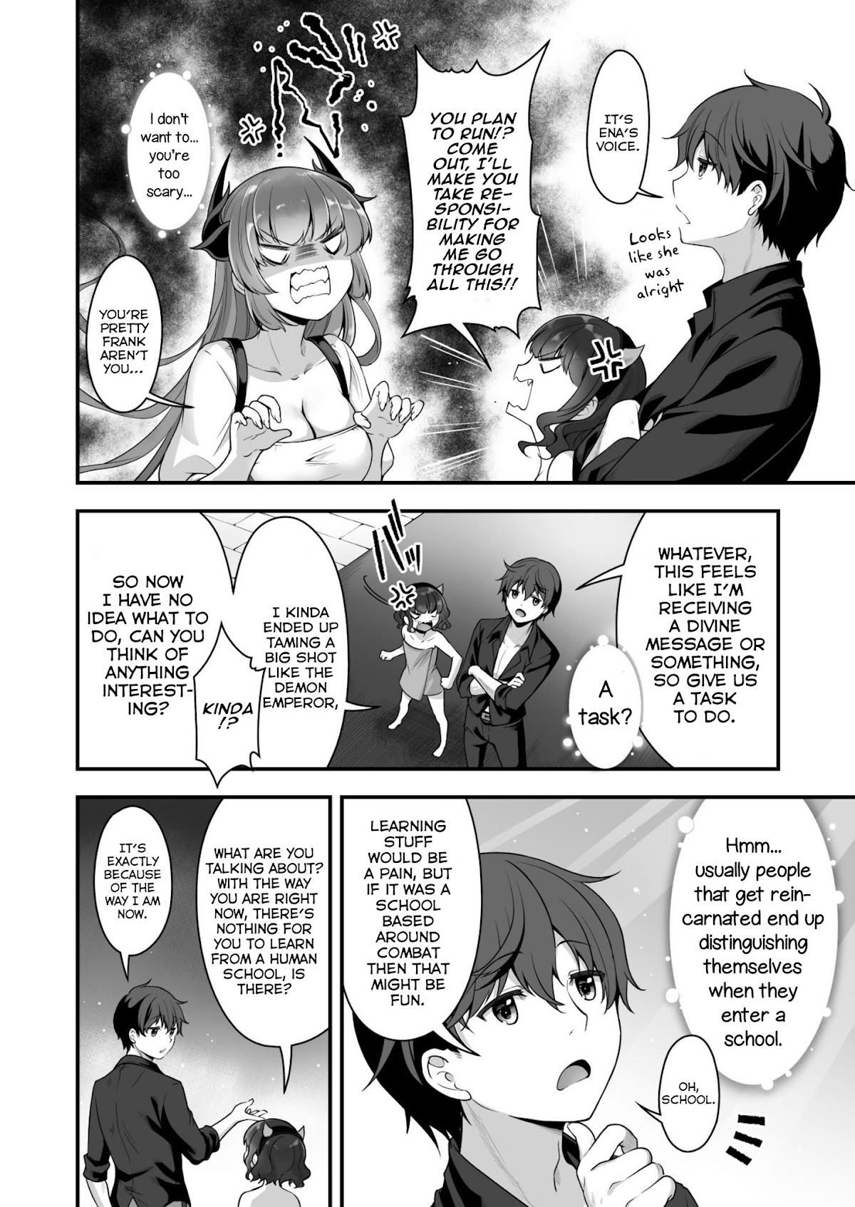 When I Was Playing Eroge With VR, I Was Reincarnated In A Different World, I Will Enslave All The Beautiful Demon Girls ~Crossout Saber~ chapter 5 page 12