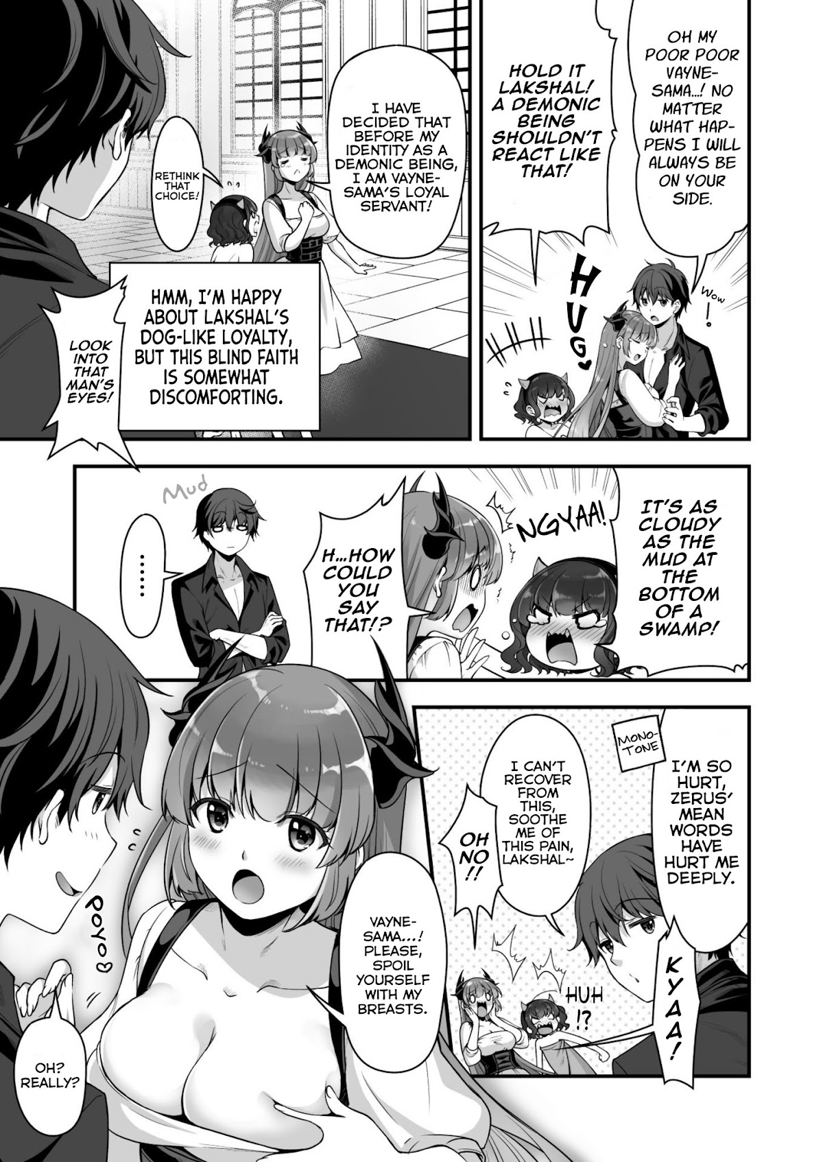 When I Was Playing Eroge With VR, I Was Reincarnated In A Different World, I Will Enslave All The Beautiful Demon Girls ~Crossout Saber~ chapter 5 page 3