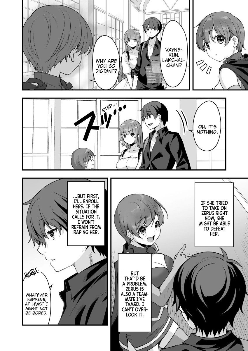 When I Was Playing Eroge With VR, I Was Reincarnated In A Different World, I Will Enslave All The Beautiful Demon Girls ~Crossout Saber~ chapter 7 page 6