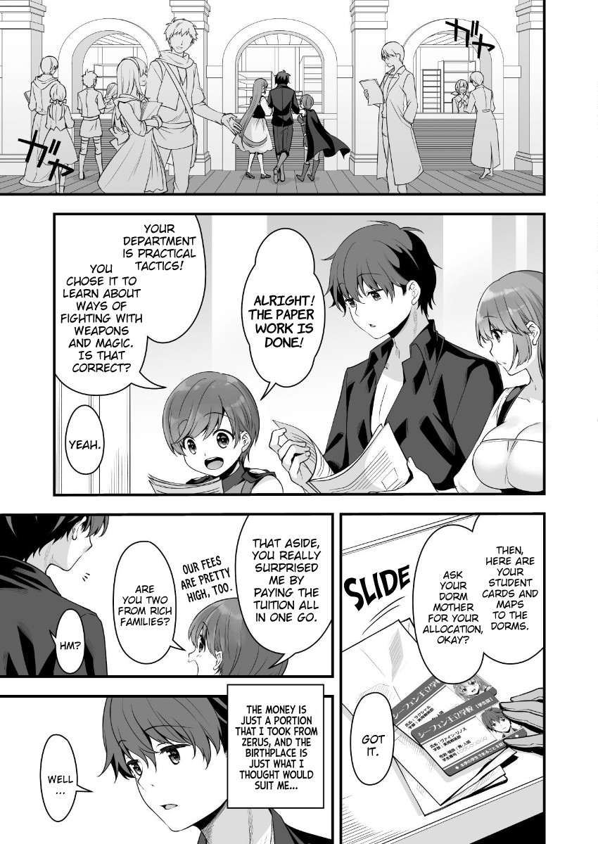 When I Was Playing Eroge With VR, I Was Reincarnated In A Different World, I Will Enslave All The Beautiful Demon Girls ~Crossout Saber~ chapter 7 page 9