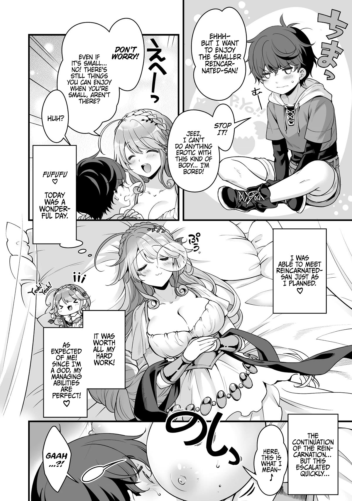 When I Was Playing Eroge With VR, I Was Reincarnated In A Different World, I Will Enslave All The Beautiful Demon Girls ~Crossout Saber~ chapter 8.5 page 2