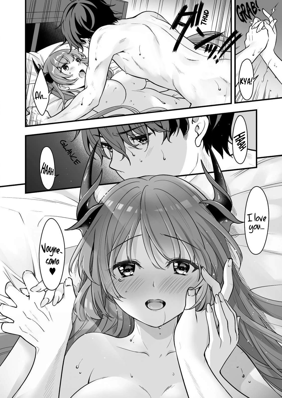 When I Was Playing Eroge With VR, I Was Reincarnated In A Different World, I Will Enslave All The Beautiful Demon Girls ~Crossout Saber~ chapter 8 page 16