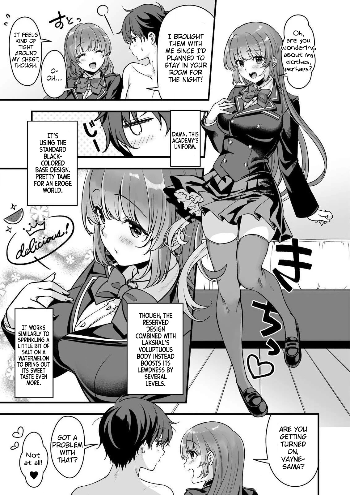 When I Was Playing Eroge With VR, I Was Reincarnated In A Different World, I Will Enslave All The Beautiful Demon Girls ~Crossout Saber~ chapter 8 page 24