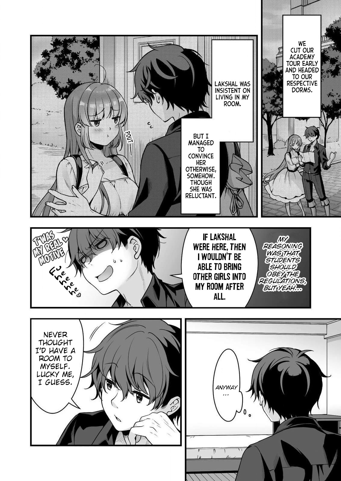 When I Was Playing Eroge With VR, I Was Reincarnated In A Different World, I Will Enslave All The Beautiful Demon Girls ~Crossout Saber~ chapter 8 page 3