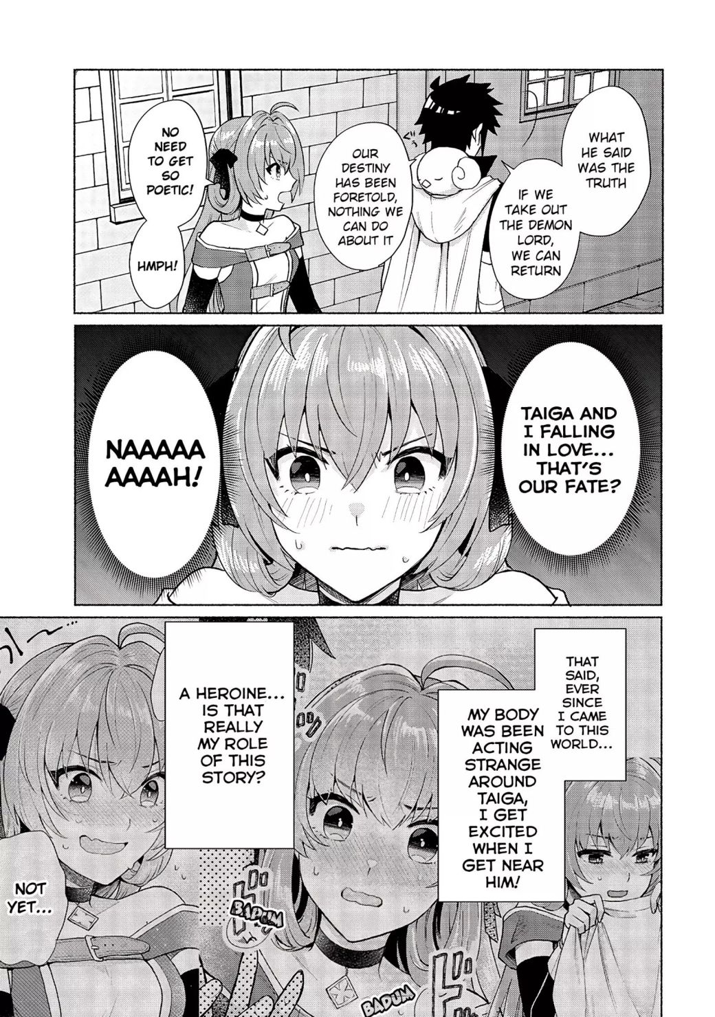 When I Was Reincarnated in Another World, I Was a Heroine and He Was a Hero chapter 14 page 15