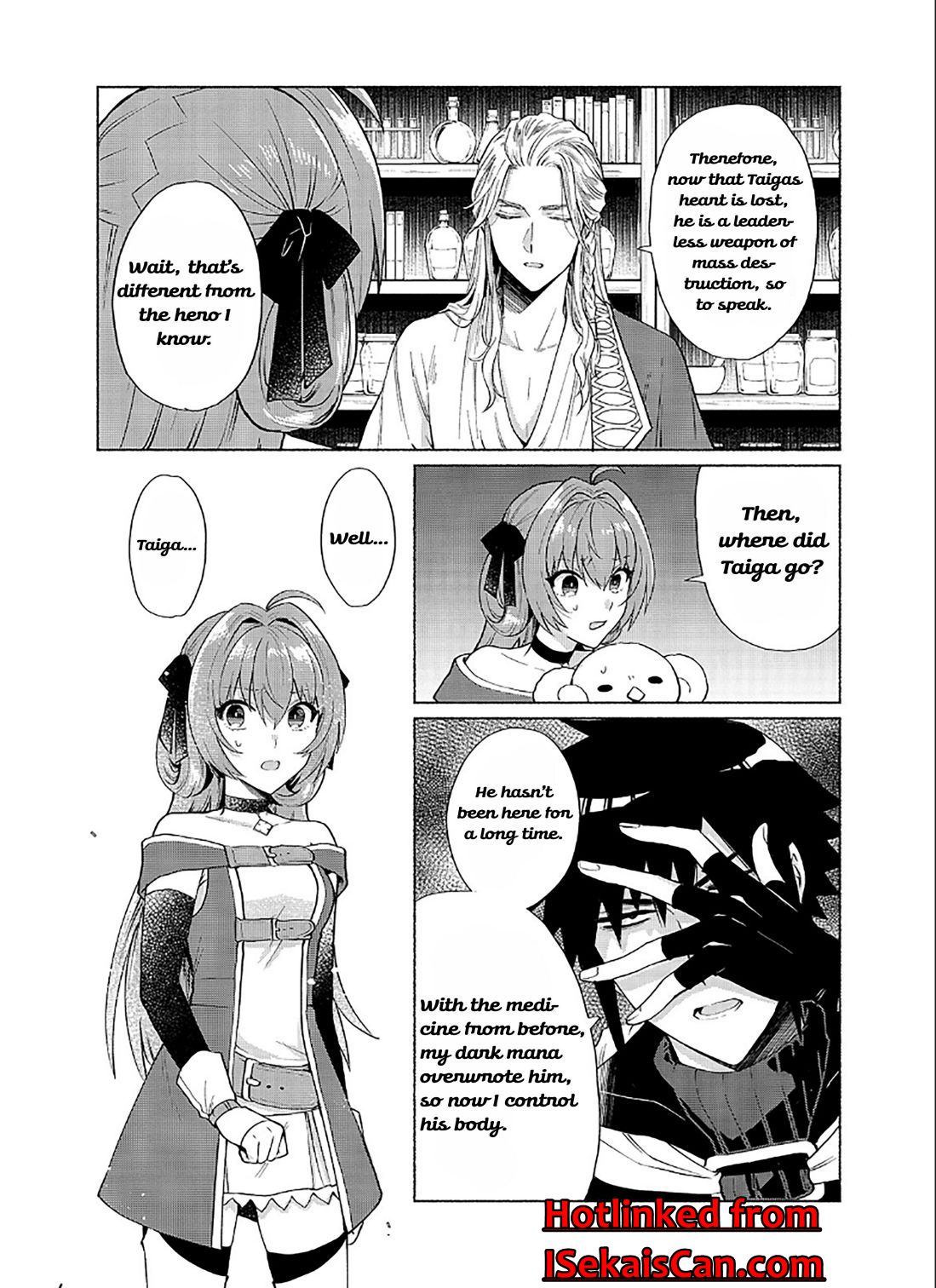 When I Was Reincarnated in Another World, I Was a Heroine and He Was a Hero chapter 17 page 8