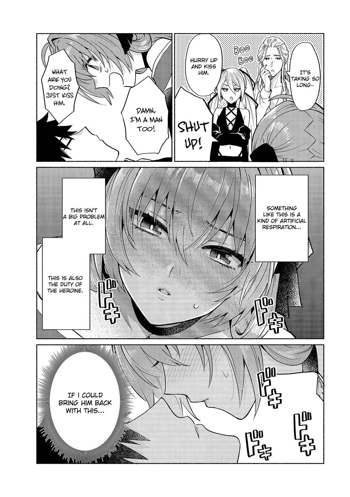 When I Was Reincarnated in Another World, I Was a Heroine and He Was a Hero chapter 18 page 17