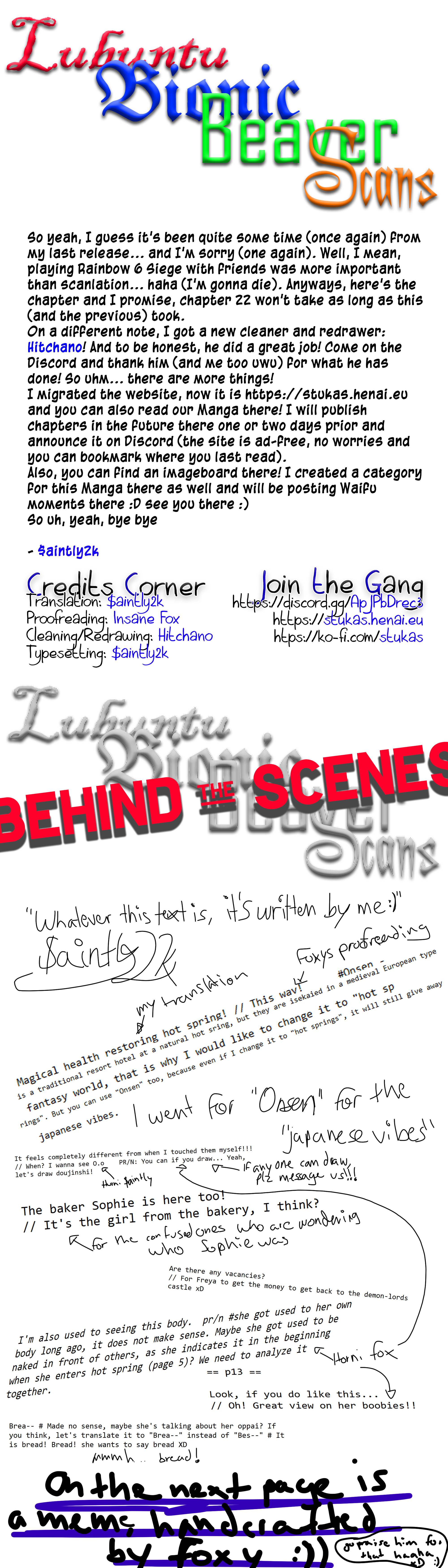 When I Was Reincarnated in Another World, I Was a Heroine and He Was a Hero chapter 21 page 19