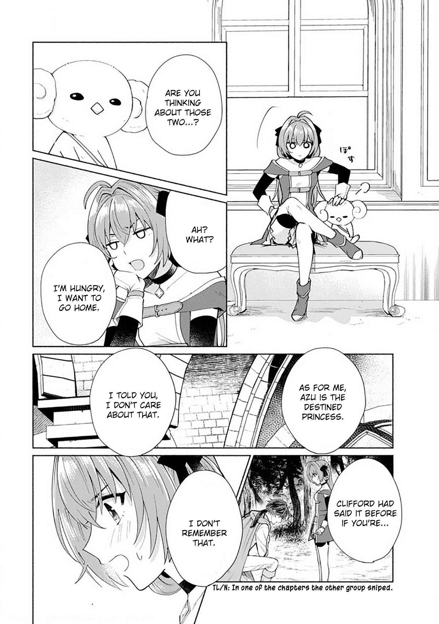 When I Was Reincarnated in Another World, I Was a Heroine and He Was a Hero chapter 27 page 6