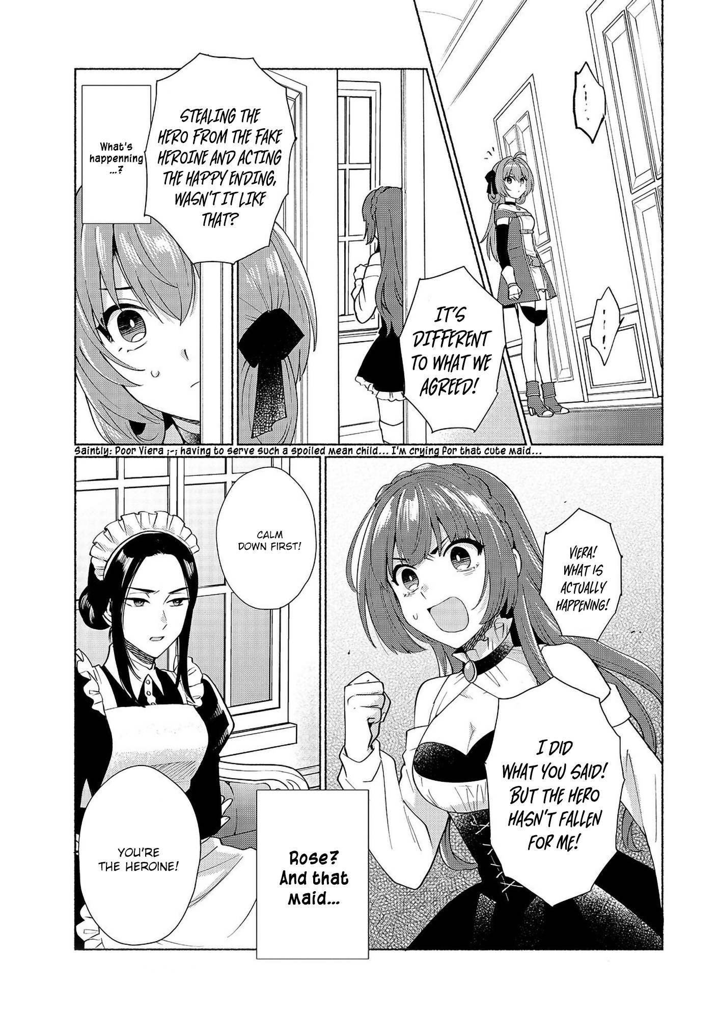 When I Was Reincarnated in Another World, I Was a Heroine and He Was a Hero chapter 28 page 13