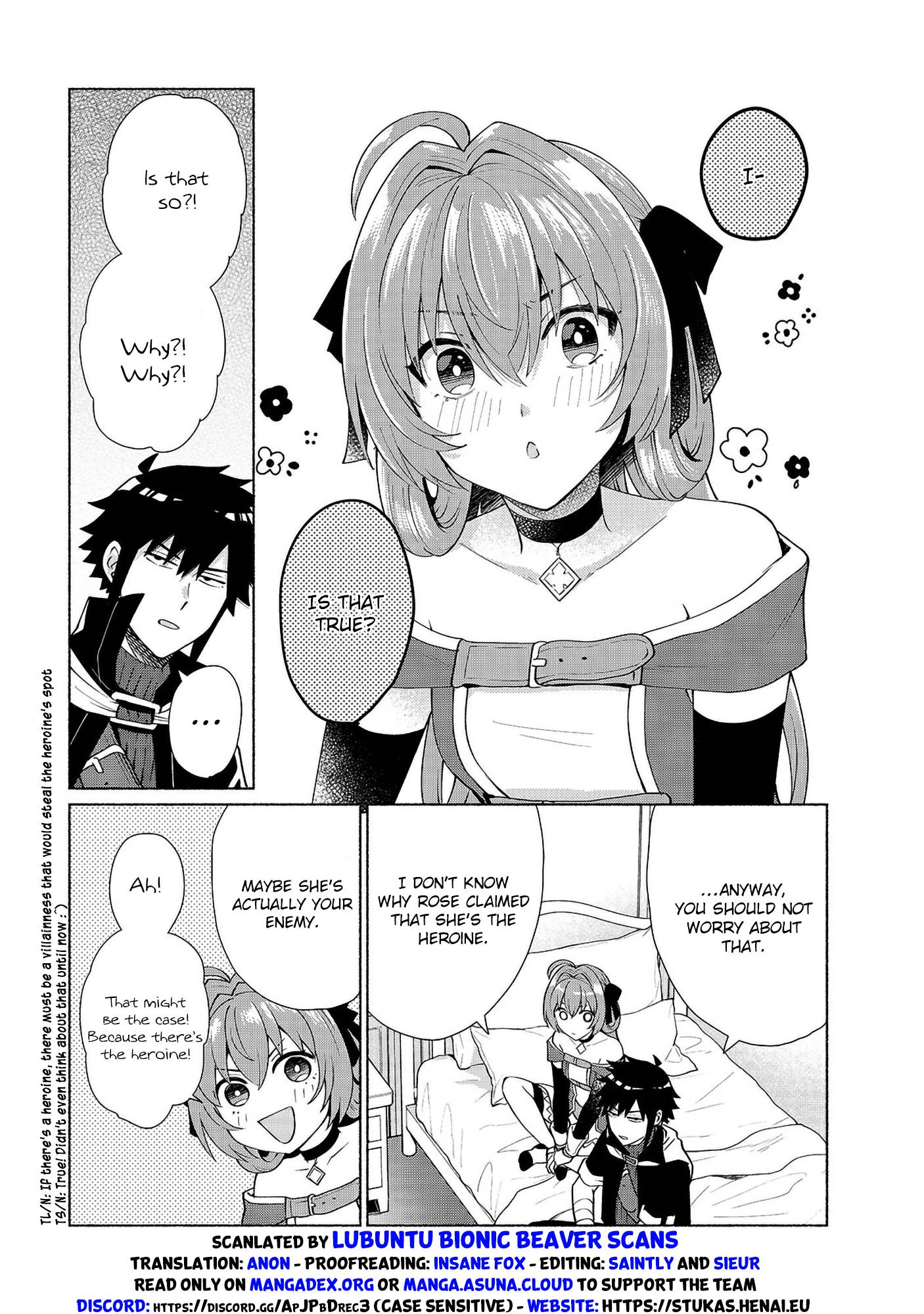 When I Was Reincarnated in Another World, I Was a Heroine and He Was a Hero chapter 28 page 8