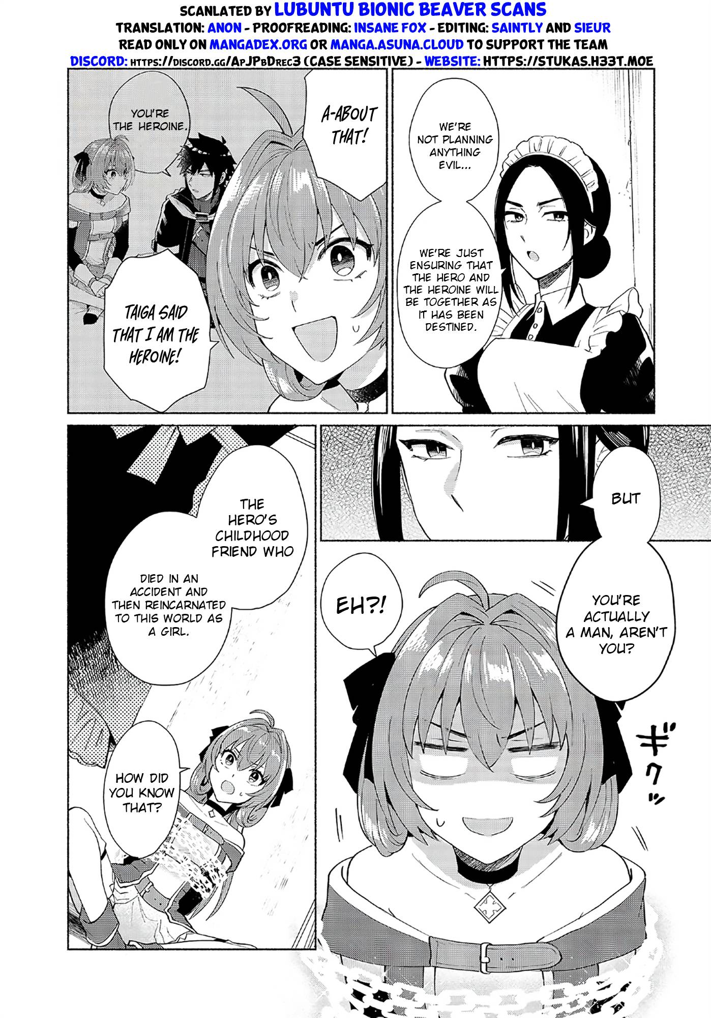 When I Was Reincarnated in Another World, I Was a Heroine and He Was a Hero chapter 29 page 2