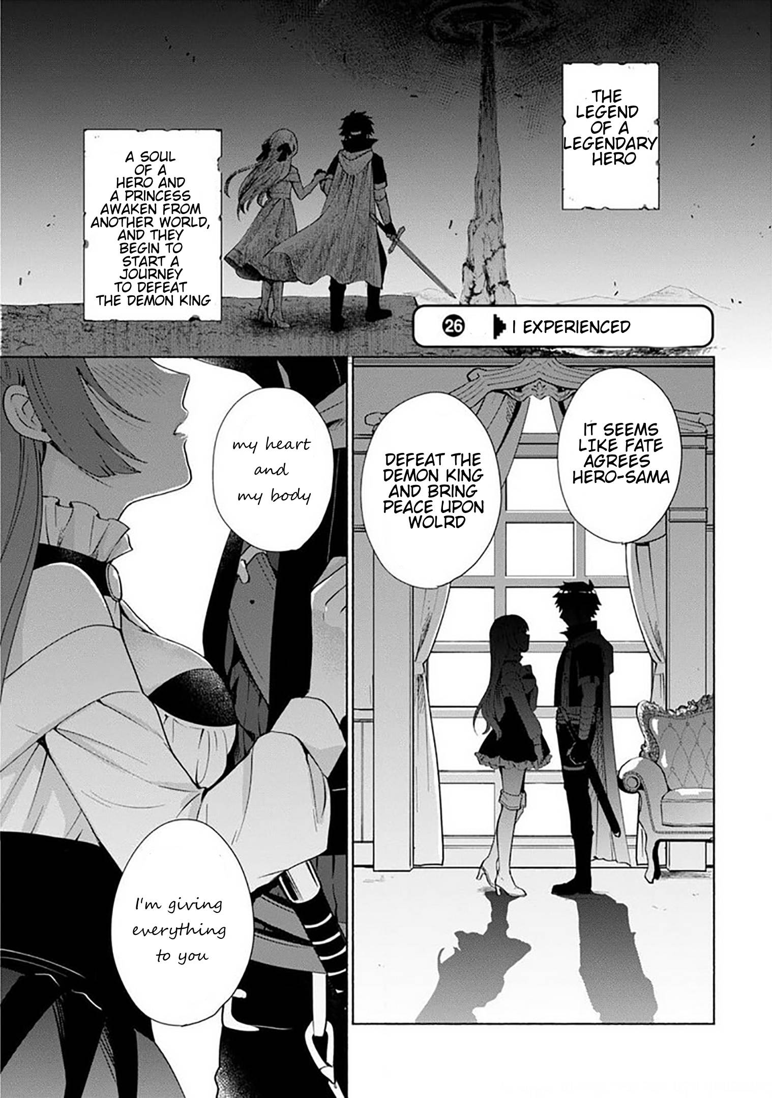 When I Was Reincarnated in Another World, I Was a Heroine and He Was a Hero chapter 35 page 1