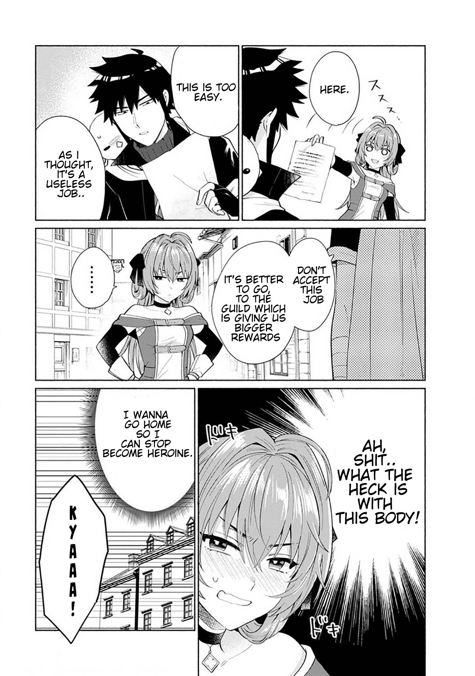 When I Was Reincarnated in Another World, I Was a Heroine and He Was a Hero chapter 35 page 4