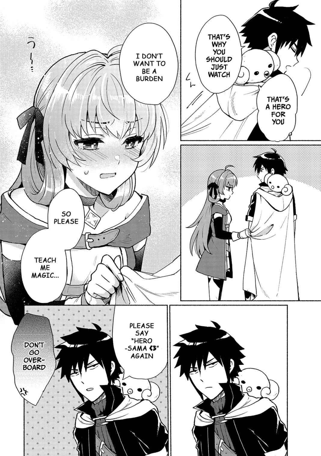 When I Was Reincarnated in Another World, I Was a Heroine and He Was a Hero chapter 4 page 8