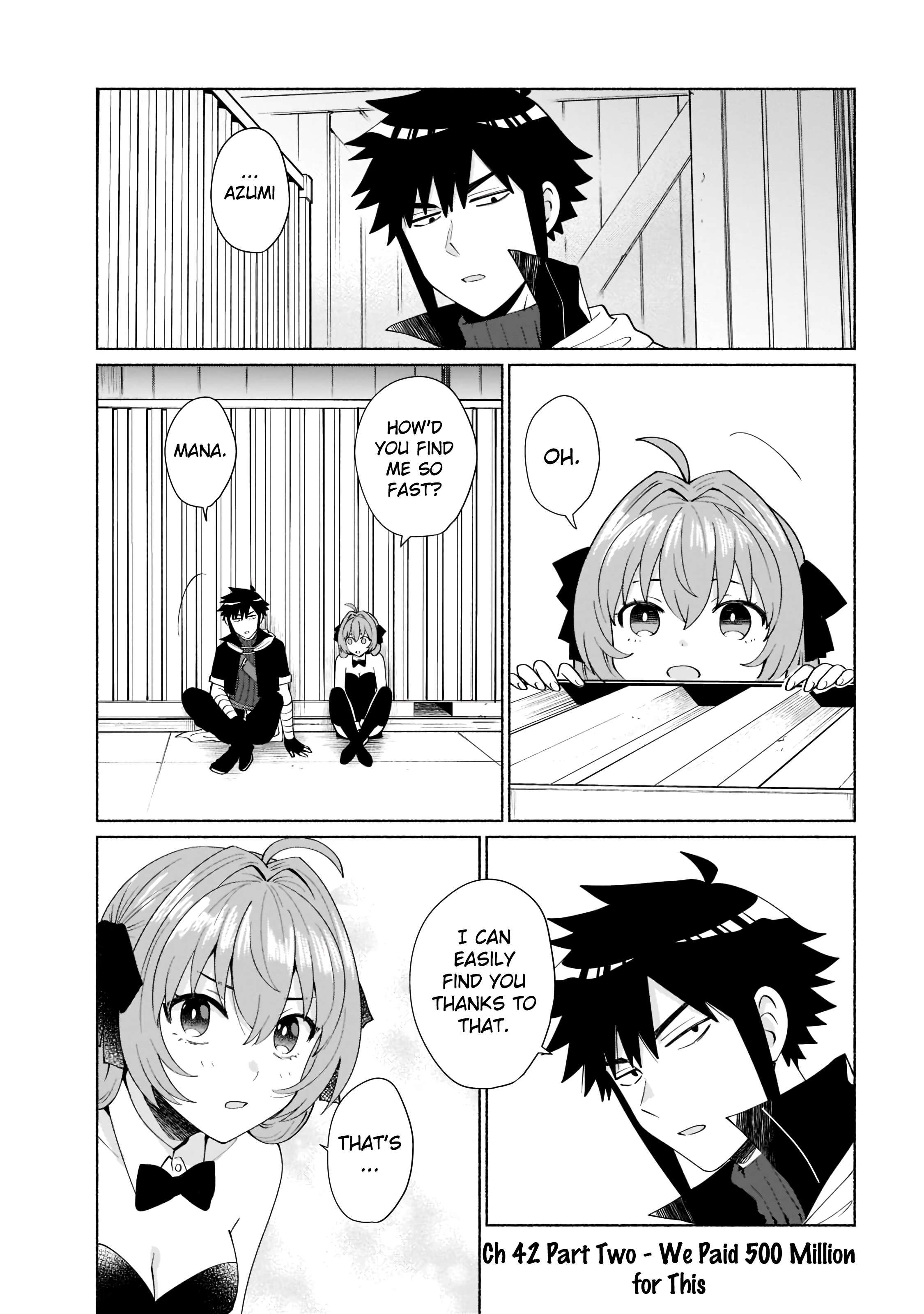 When I Was Reincarnated in Another World, I Was a Heroine and He Was a Hero chapter 42.5 page 2