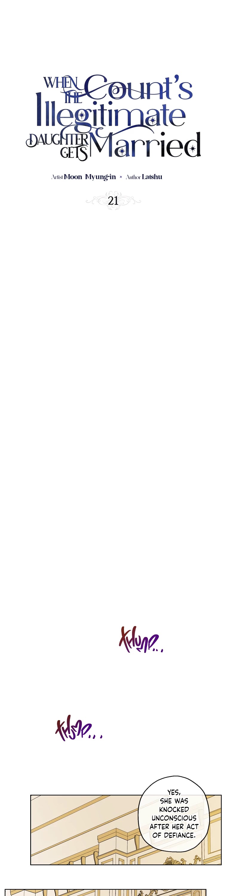 When the Count's Illegitimate Daughter Gets Married chapter 21 page 2