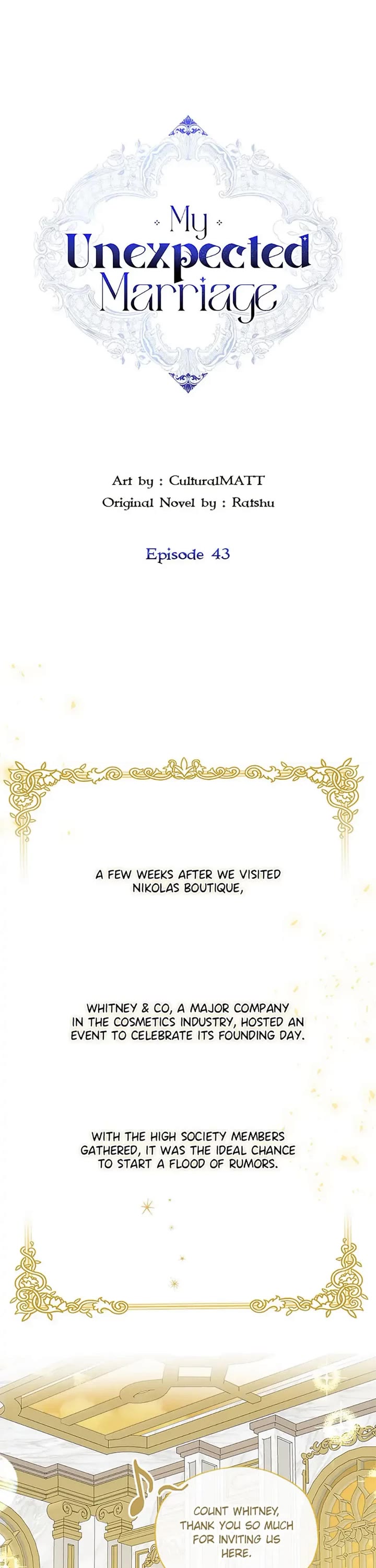 When the Count's Illegitimate Daughter Gets Married chapter 43 page 1