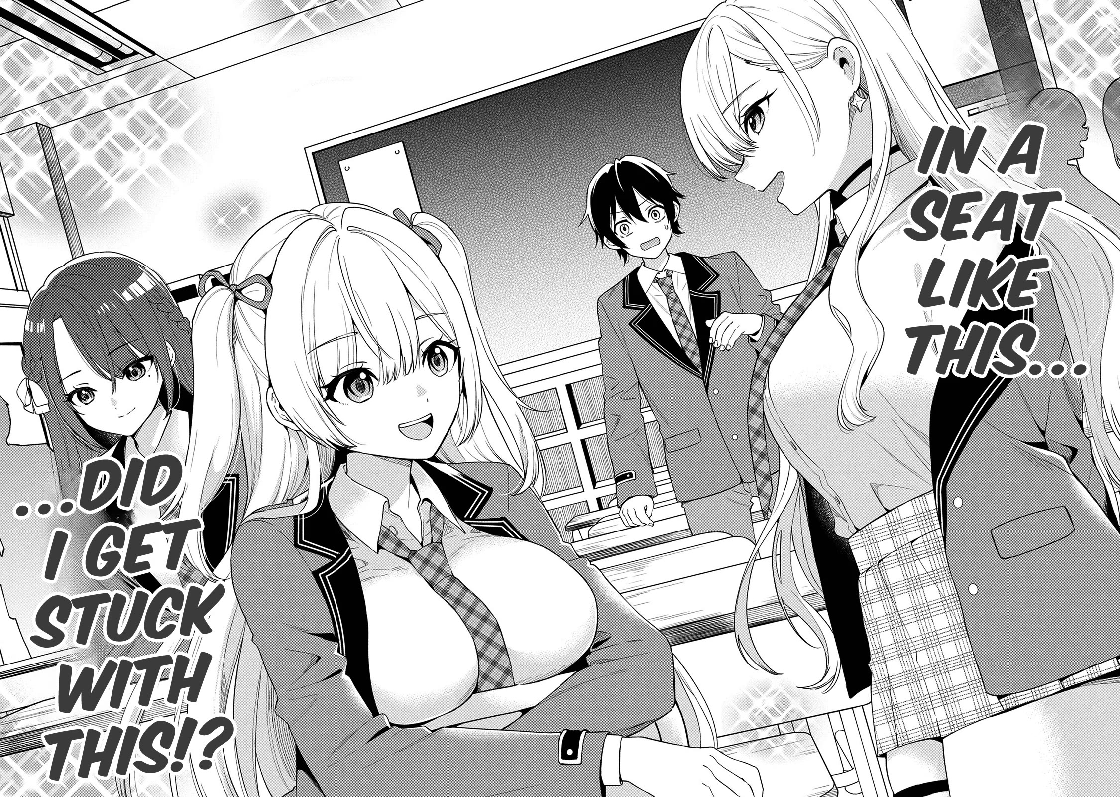 When the Introverted Me Got Surrounded by S-Tier Beauties After a Seat Change, a Secret Relationship Began chapter 1 page 10