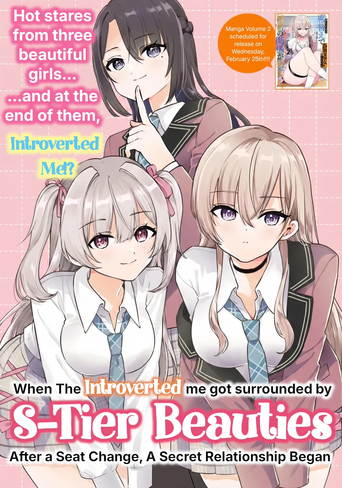 When the Introverted Me Got Surrounded by S-Tier Beauties After a Seat Change, a Secret Relationship Began chapter 10 page 1