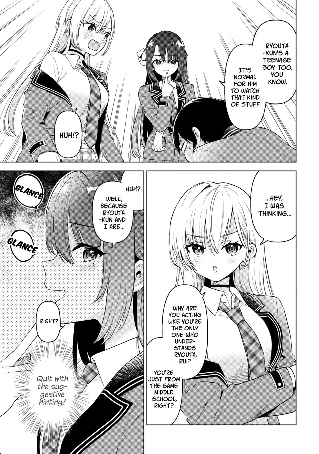 When the Introverted Me Got Surrounded by S-Tier Beauties After a Seat Change, a Secret Relationship Began chapter 10 page 14