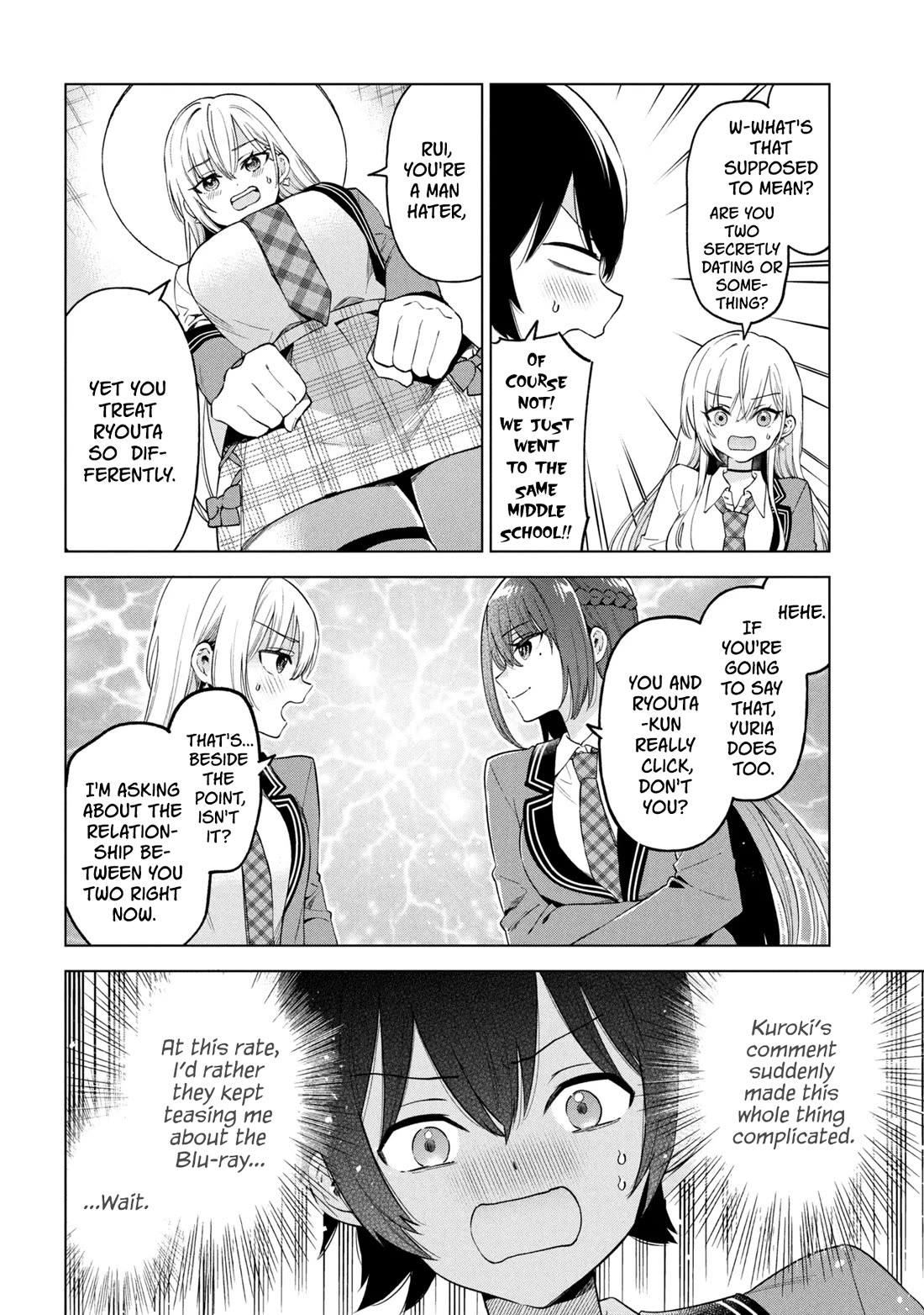 When the Introverted Me Got Surrounded by S-Tier Beauties After a Seat Change, a Secret Relationship Began chapter 10 page 15