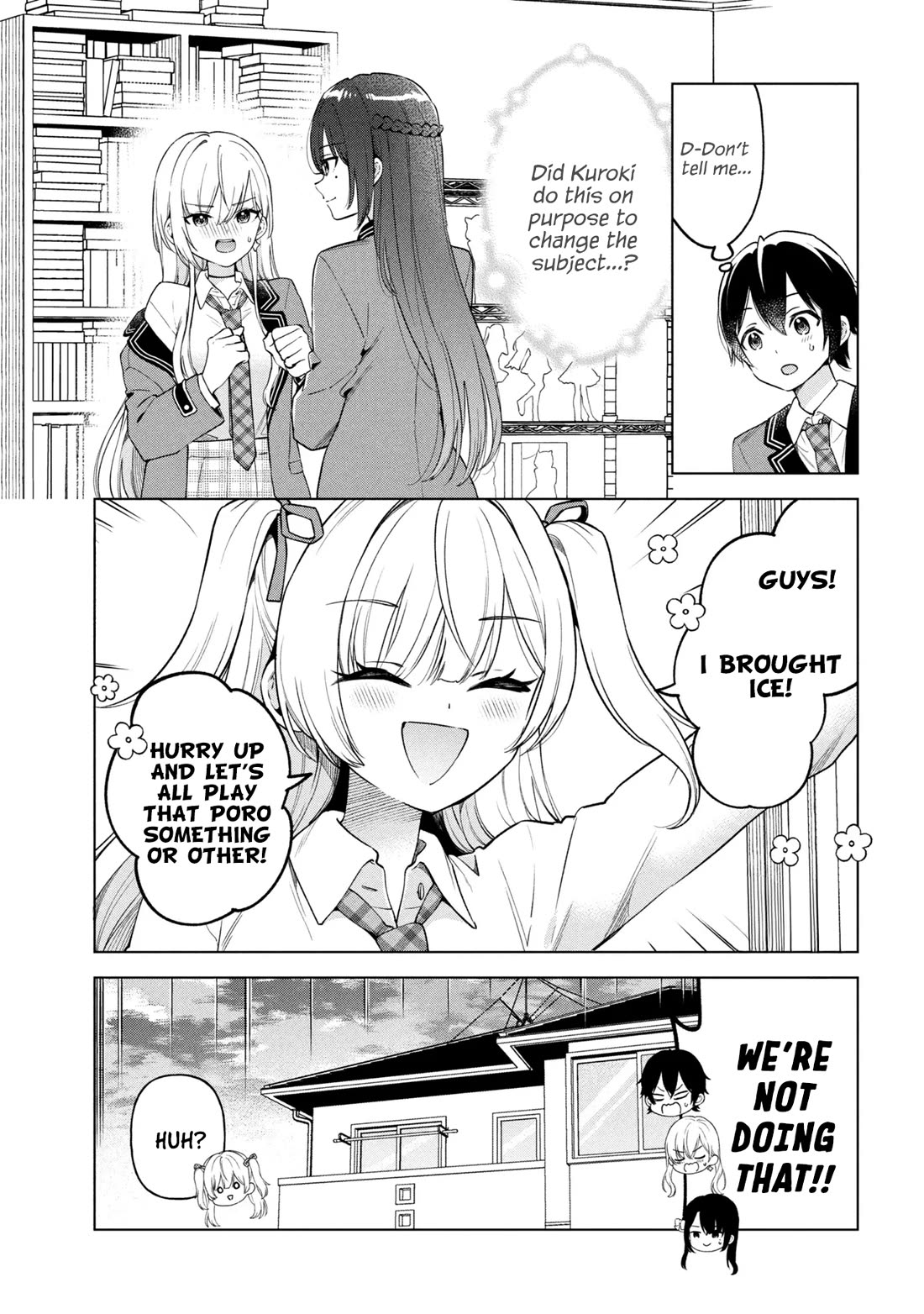 When the Introverted Me Got Surrounded by S-Tier Beauties After a Seat Change, a Secret Relationship Began chapter 10 page 16