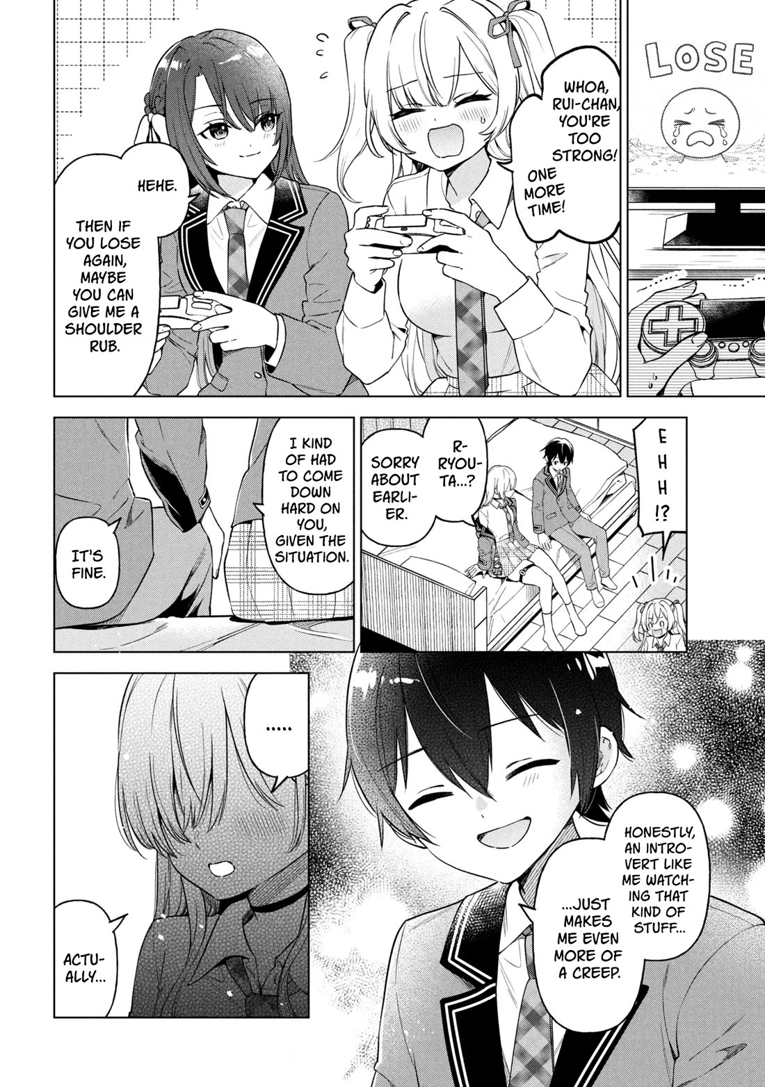 When the Introverted Me Got Surrounded by S-Tier Beauties After a Seat Change, a Secret Relationship Began chapter 10 page 17