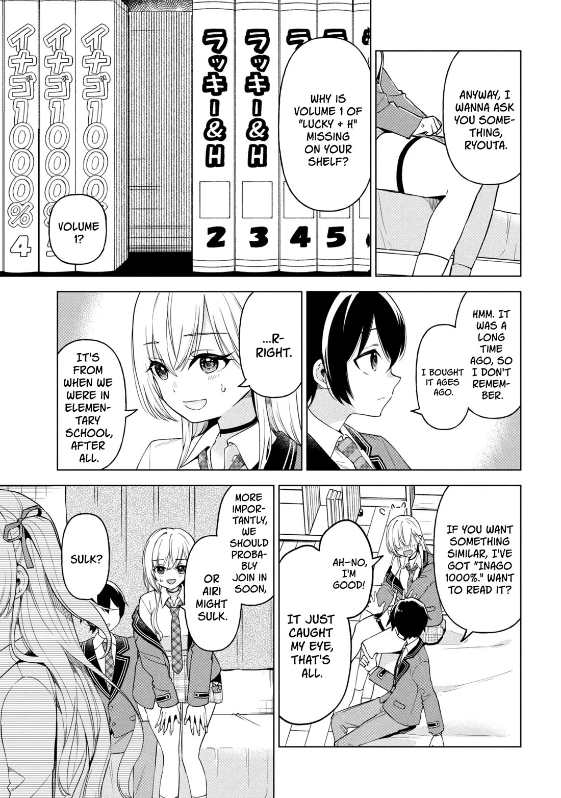 When the Introverted Me Got Surrounded by S-Tier Beauties After a Seat Change, a Secret Relationship Began chapter 10 page 20