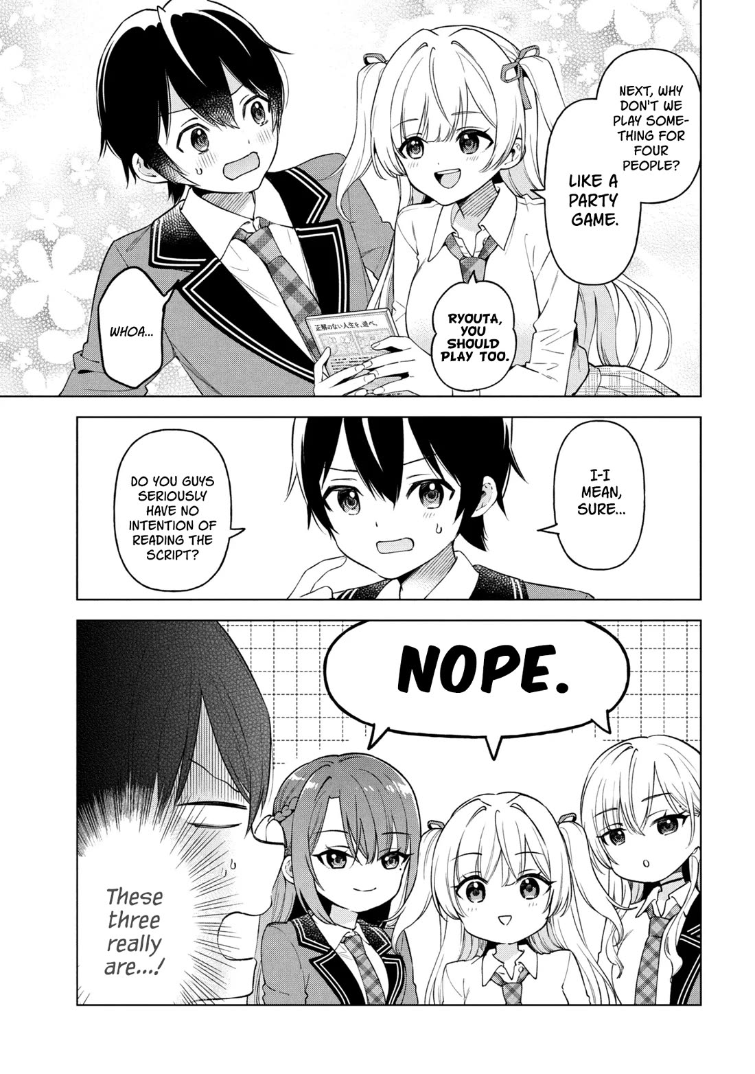 When the Introverted Me Got Surrounded by S-Tier Beauties After a Seat Change, a Secret Relationship Began chapter 10 page 22