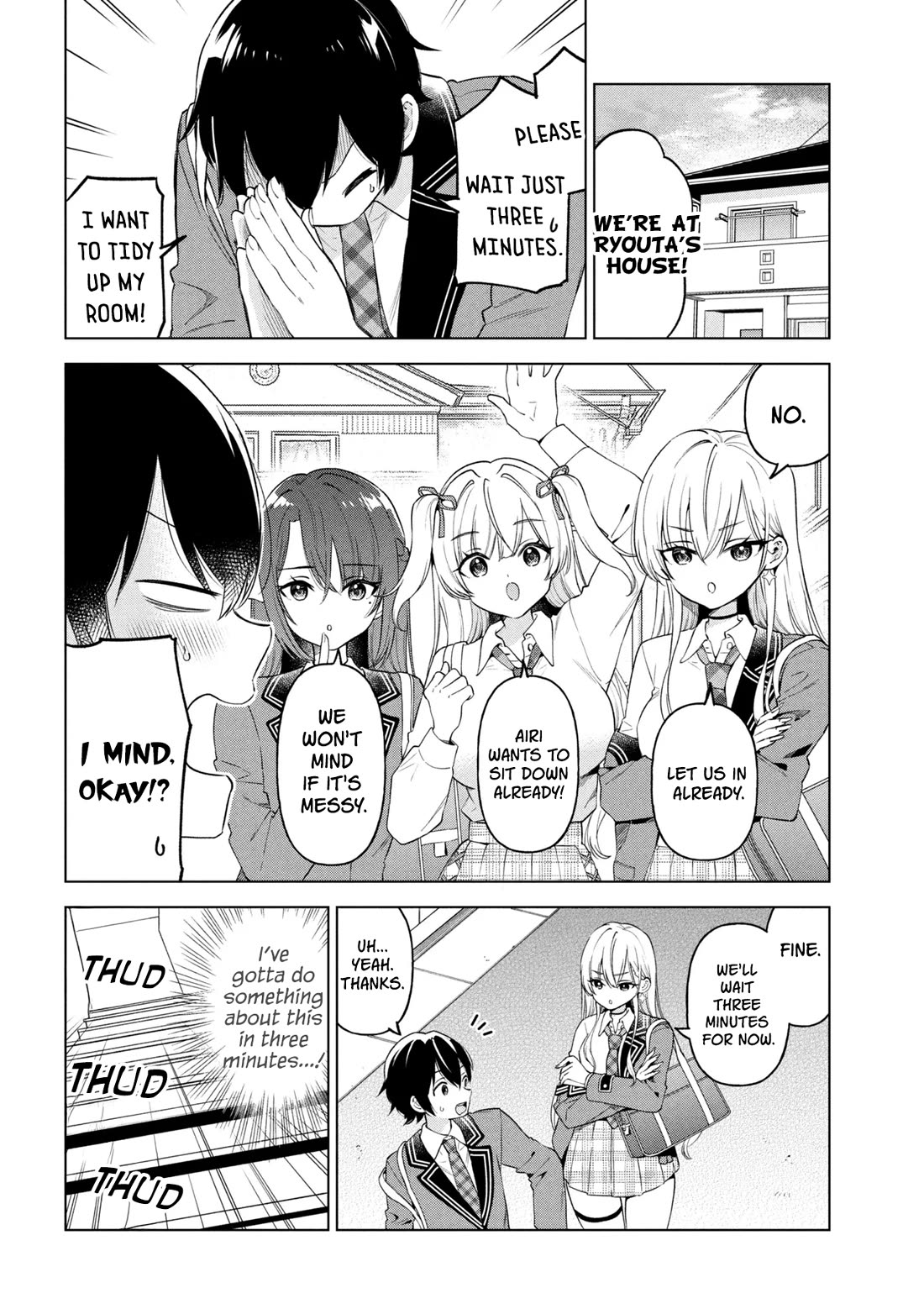 When the Introverted Me Got Surrounded by S-Tier Beauties After a Seat Change, a Secret Relationship Began chapter 10 page 3